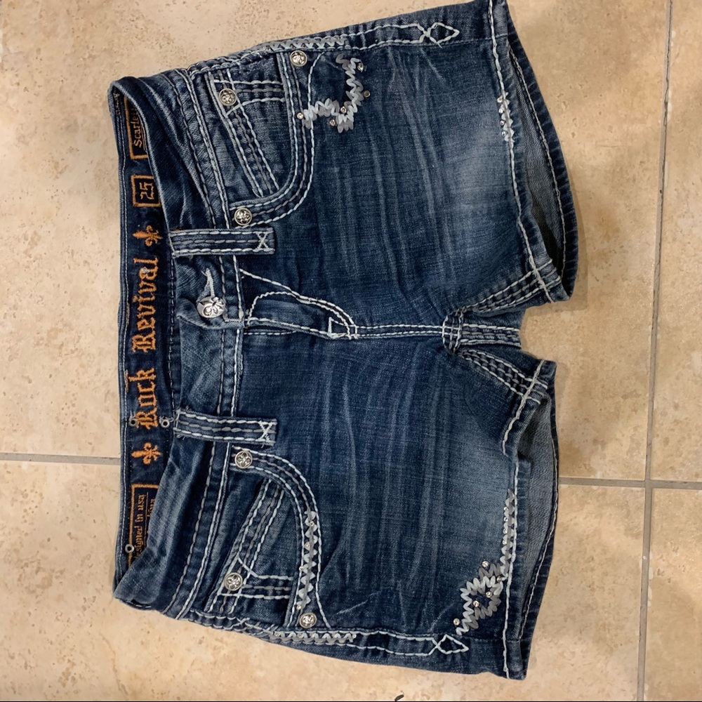 Rock Revival Scarlet Shorts